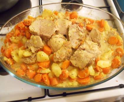 Rôti de porc au whisky sauce savora