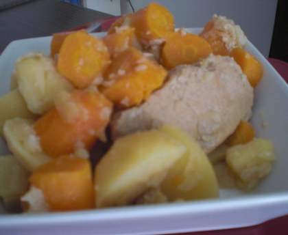 Rôti de porc fondant sans sel