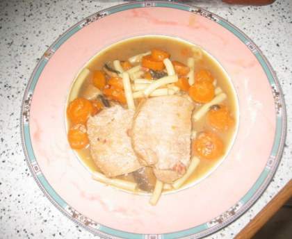 Rôti de veau à la cocotte