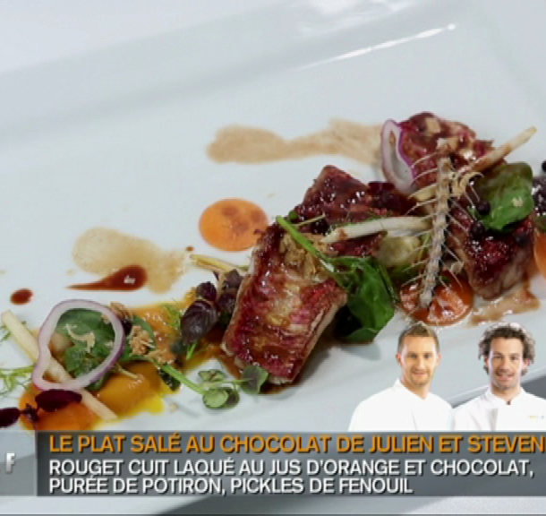 Rouget au chocolat