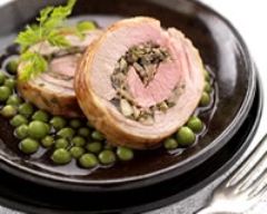 Roulade d'Agneau du Quercy IGP aux champignons et aux herbes
