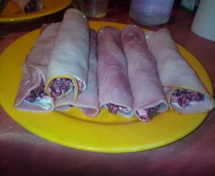 Roulades de betteraves