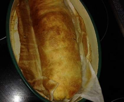 Roulé aux blettes et au Comté
