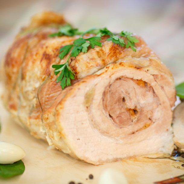 Roulé de dinde au Cookeo