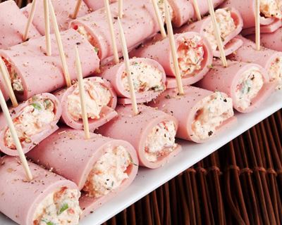 Roulé de jambon original pour apéro