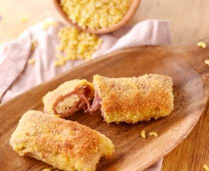 Rouleau croustillant de coquillettes