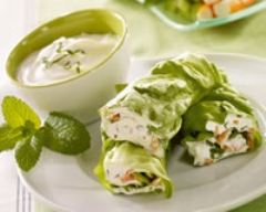 Rouleaux de brebis mentholés