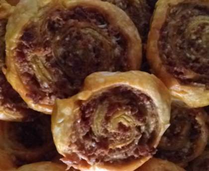 Roulés au chorizo