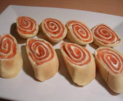 Roulés de crêpes