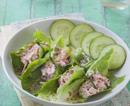 Roulés frais salade et jambon