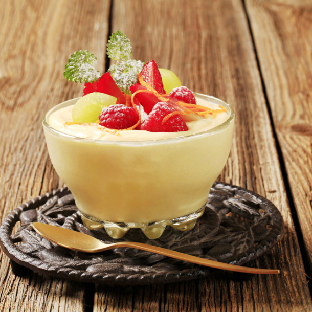 Sabayon aux fraises