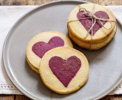 Sablés à la framboise