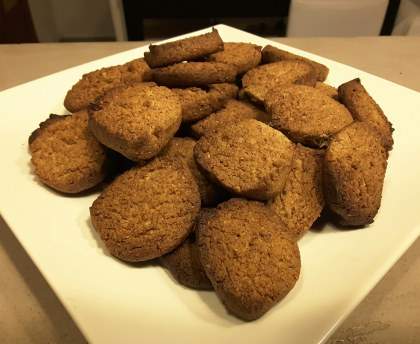 Sablés à la noisette (croissants de lune)