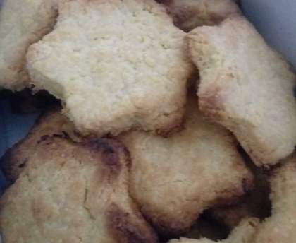 Sablés sans produit laitier, coco-légère 