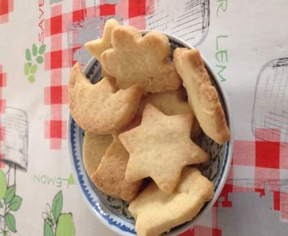 Sablés traditionnels sans oeuf (Shortbread)