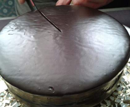Sachertörte (Tarte Sacher - chocolat)