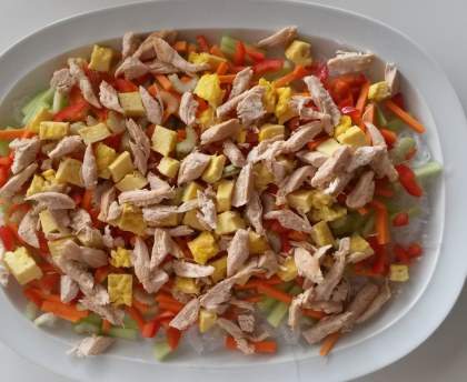Salade chinoise "Nicolette"