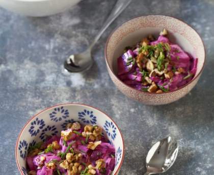 Salade de betteraves aux noix (Grèce)