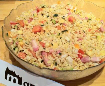 Salade de blé version gourmande