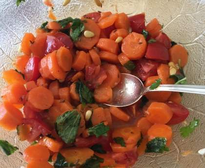 Salade de carottes à la marocaine