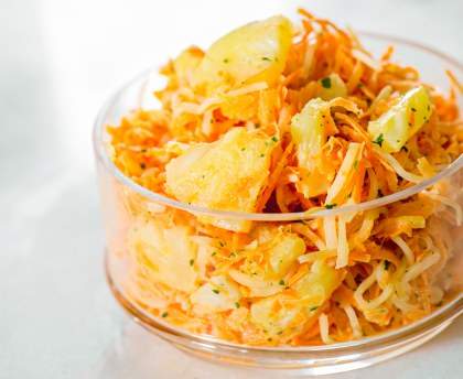 Salade de carottes à l'orange (Maroc)