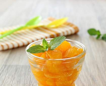 Salade de clémentines à la fleur d'oranger