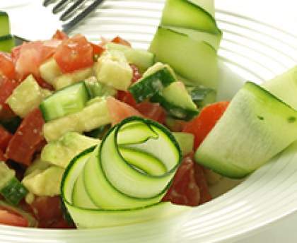 Salade de concombre à la grecque