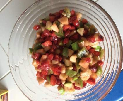 Salade de fruits à la fleur d'oranger