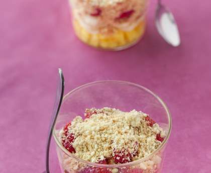 Salade de fruits façon crumble
