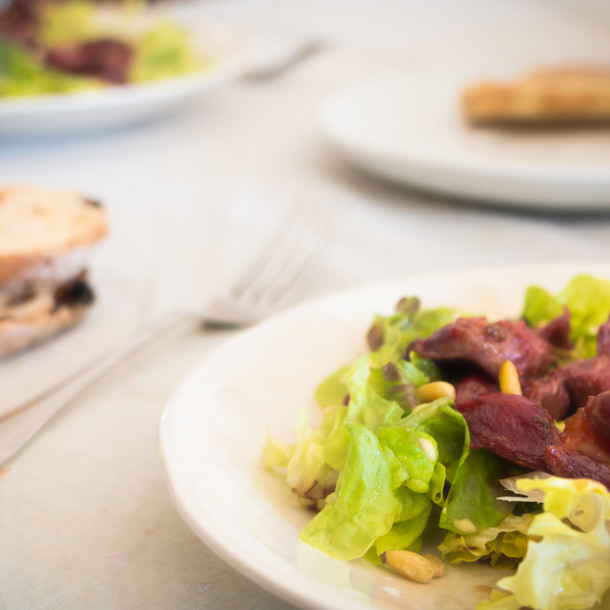 Salade de gésiers au Cookeo