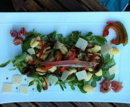 Salade de gnocchis à la méditerranéenne