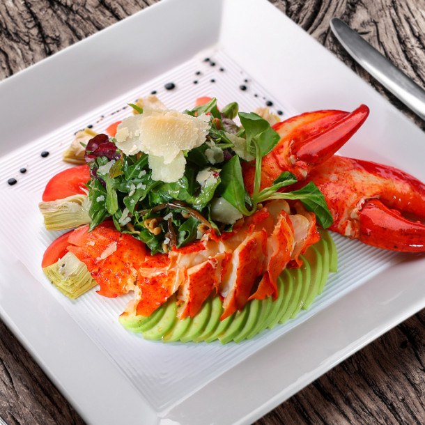 Salade de homard simple