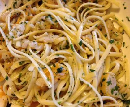 Salade de linguines au haddock
