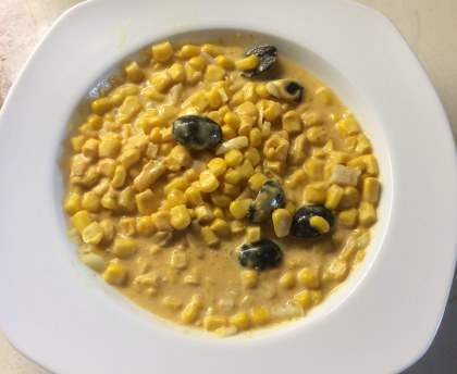 Salade de maïs au curry