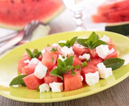 Salade de pastèque et feta