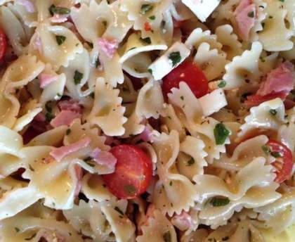 Salade de pâtes à l'italienne