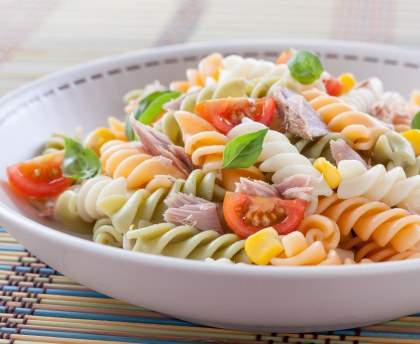 Salade de pâtes au thon