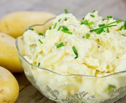 Salade de pomme de terre simple et rapide