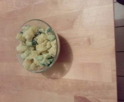 Salade de pommes de terre au concombre