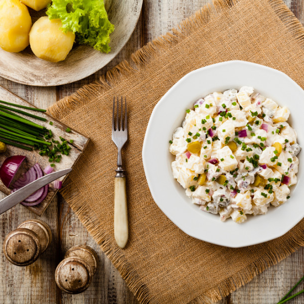 Salade de pommes de terre au Cookeo