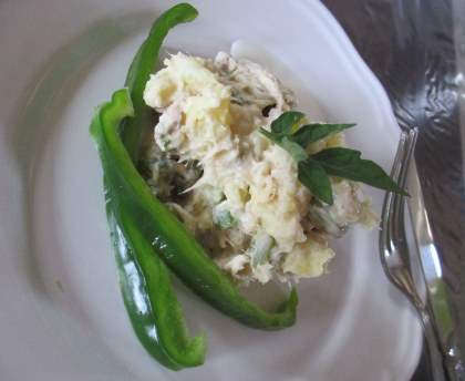 Salade de pommes de terre au thon