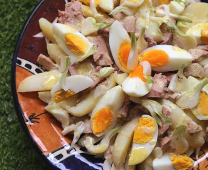 Salade de pommes de terre camarguaise