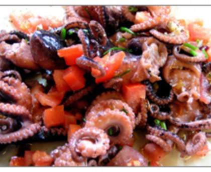Salade de poulpes