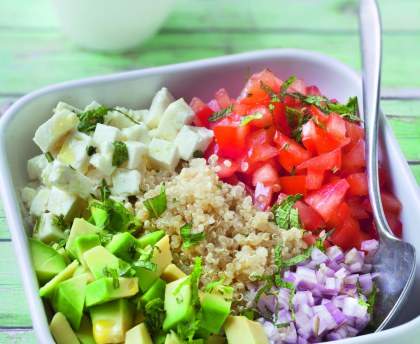 Salade de quinoa à la feta