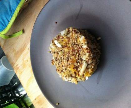 Salade de quinoa, fenouil et orange