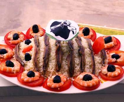 Salade de riz à la corse