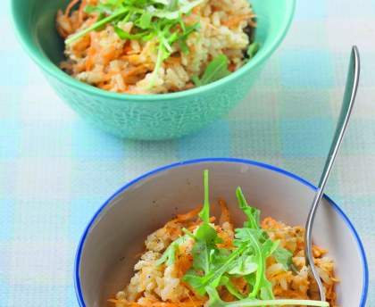 Salade de riz au pesto