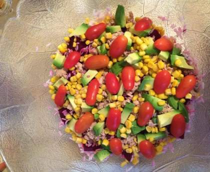 Salade de riz d'été