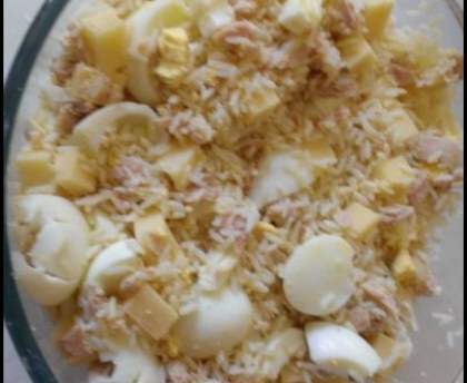Salade de riz facile
