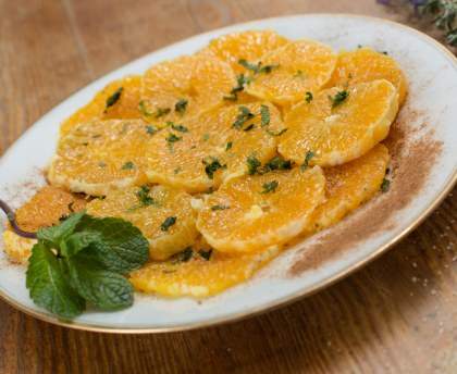 Salade d'orange à l'huile d'olive (Espagne)